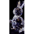 Optic Crystal Bunny Figurine